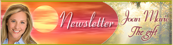 Joan Marie Whelan Newsletter